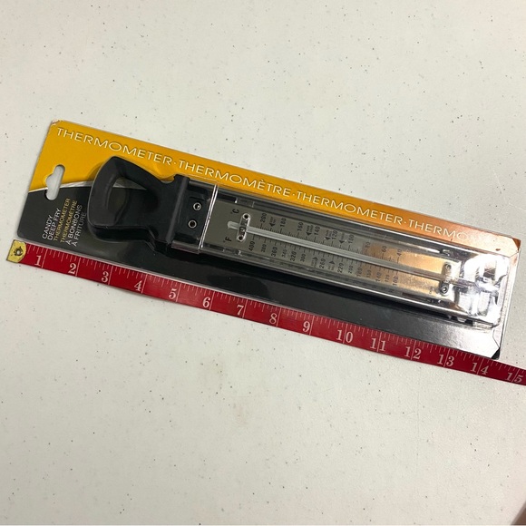 Candy Jam Deep Fry Thermometer Stainless Steel with Hanging Hook and Pot Clip - Picture 8 of 10